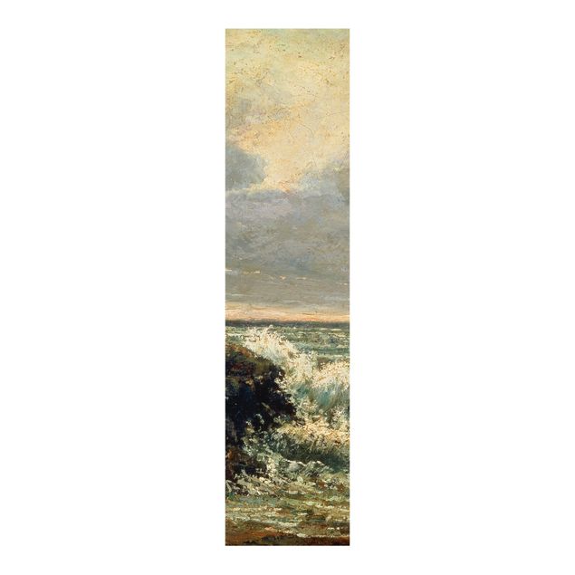 set tende a pannello Gustave Courbet - L'onda