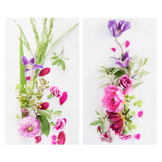 Coprifornelli in vetro - Flower Arrangement