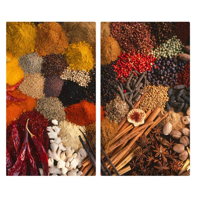 Coprifornelli in vetro - Exotic Spices