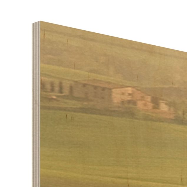 Quadro in legno - Chianti Tuscany - Panoramico