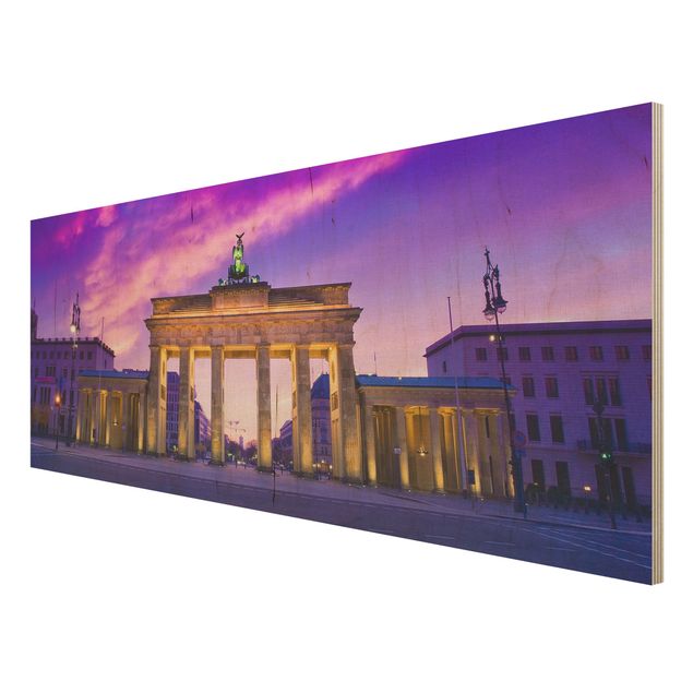 Quadro in legno - This is Berlin! - Panoramico