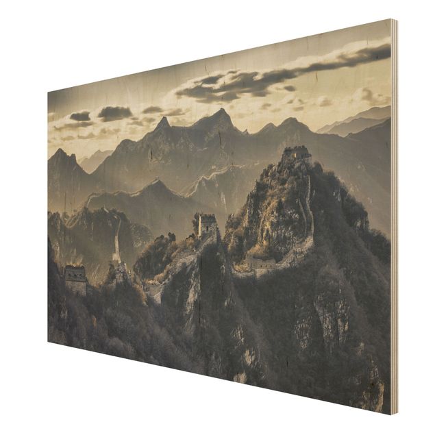Quadro in legno - The Great Chinese Wall - Orizzontale 3:2