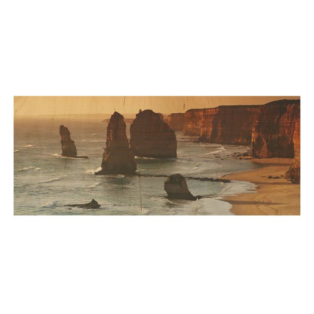 Quadro in legno - The Twelve Apostles Of Australia - Panoramico