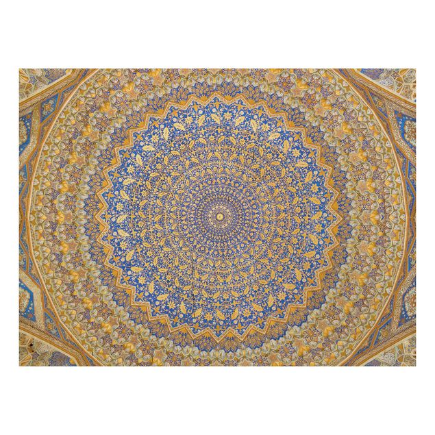 Quadro in legno - Dome of the Mosque - Orizzontale 4:3