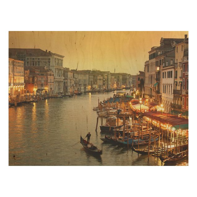 Quadro in legno - Grand Canal of Venice - Orizzontale 4:3