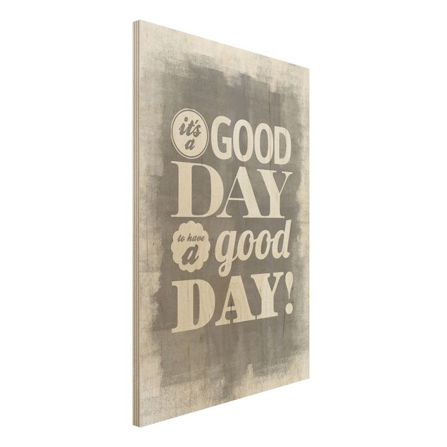 Quadro in legno - No.EV25 A Good Day II - Verticale 2:3
