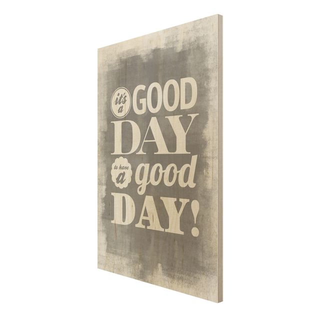 Quadro in legno - No.EV25 A Good Day II - Verticale 2:3