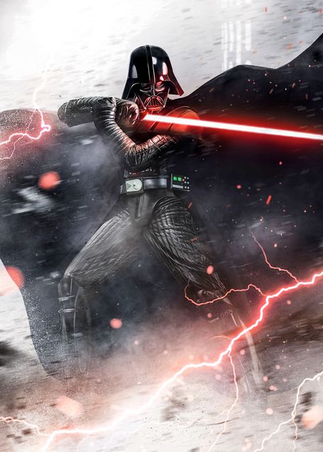 Carta da parati gaming Star Wars Vader Dark Forces
