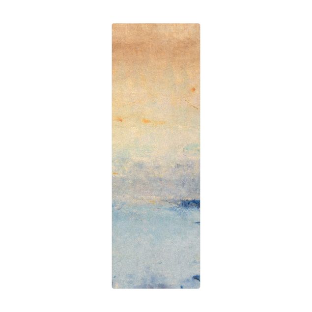 Tappetino di sughero - Sole che si tuffa nel mare - Formato verticale 1:2
