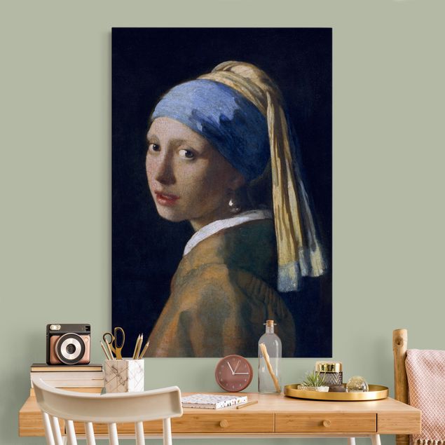 Quadri fonoassorbenti Jan Vermeer Van Delft - La ragazza con l'orecchino di perla
