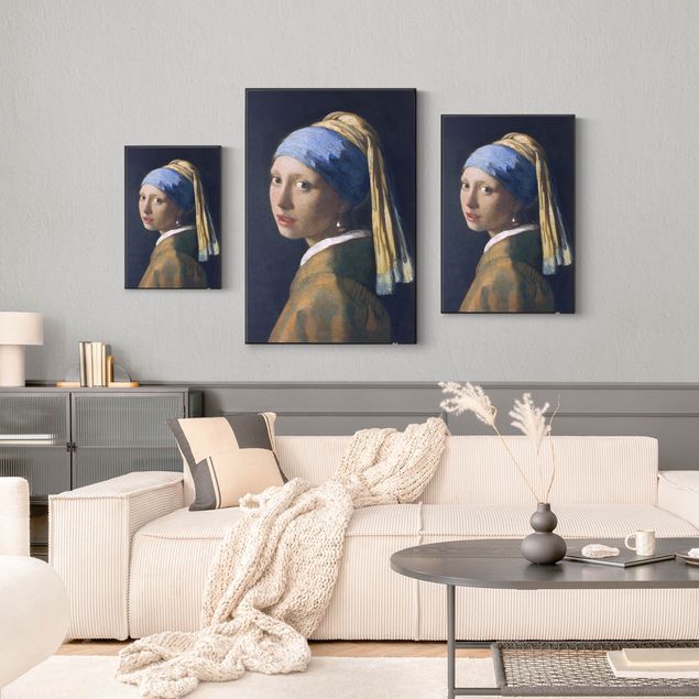 Quadro intercambiabile - Jan Vermeer Van Delft - La ragazza con l'orecchino di perla
