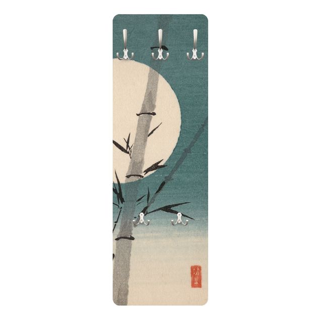 Appendiabiti - Giapponese Disegno Bambù E Luna