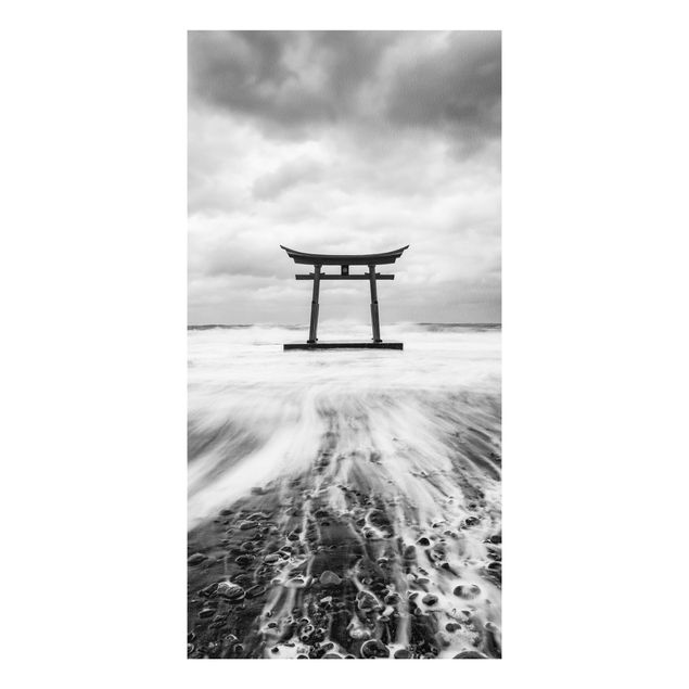 Stampa su Forex - Torii giapponese nel mare - Formato verticale 1:2
