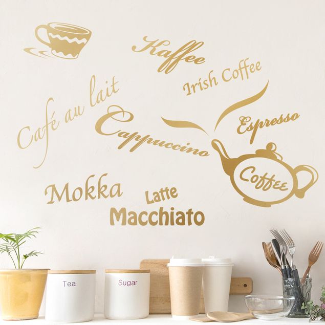 Adesivo murale - caffè