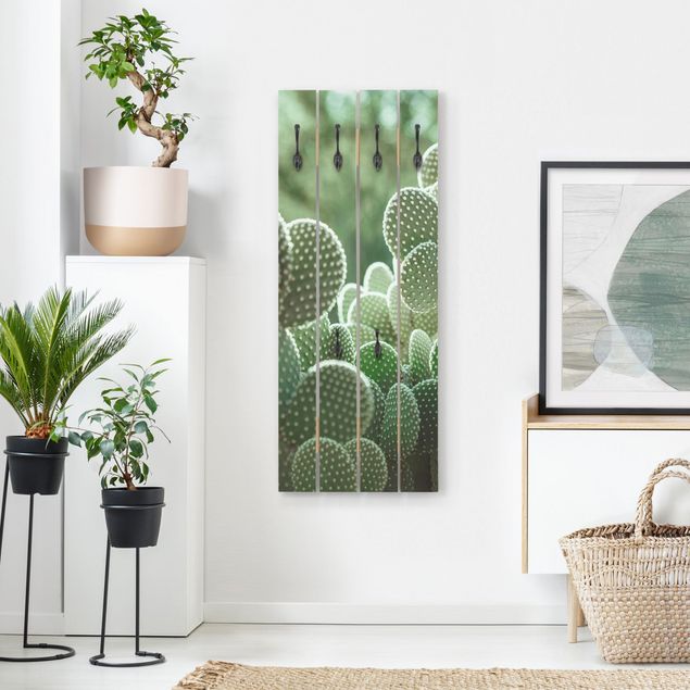Appendiabiti in legno - Cactus