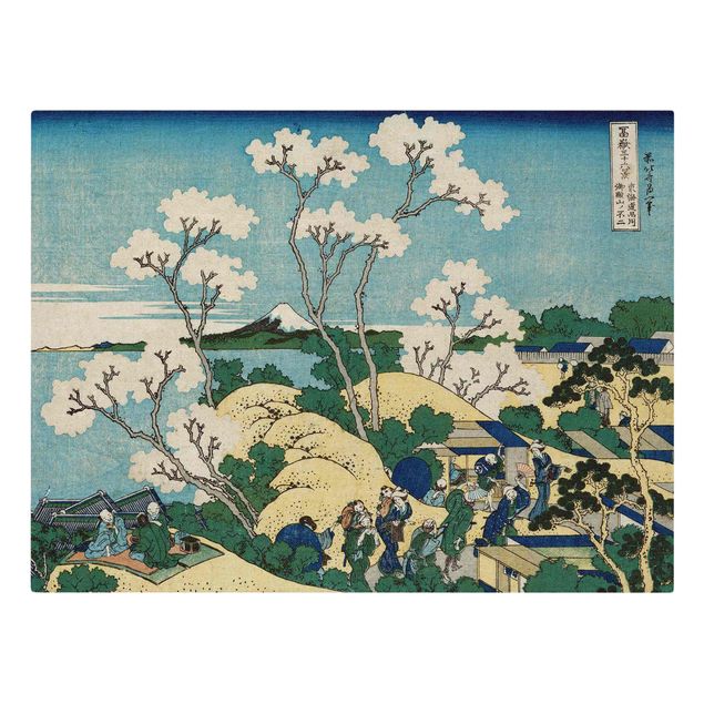 Riproduzione quadri su tela Katsushika Hokusai - Il Fuji di Gotenyama