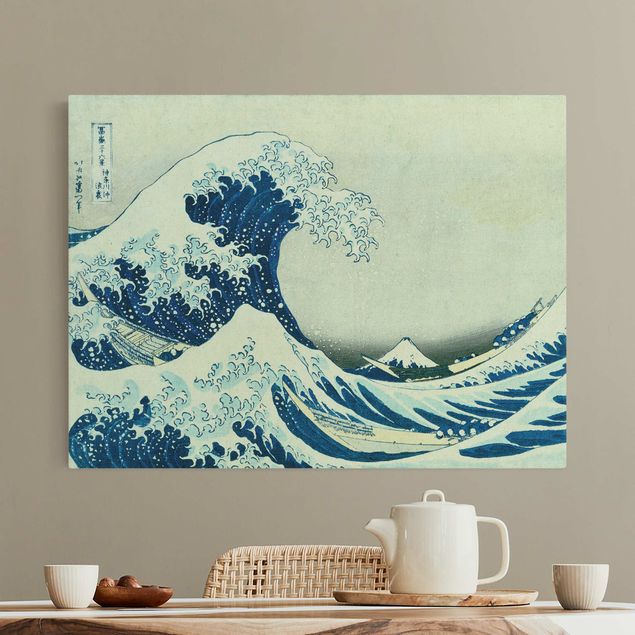 Quadri mare e spiaggia Katsushika Hokusai - La grande onda di Kanagawa