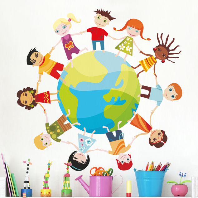 Adesivo murale - Globe per bambini