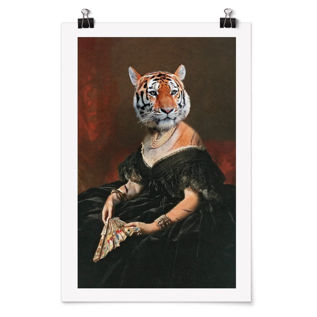 Poster riproduzione - Lady Tiger - 2:3
