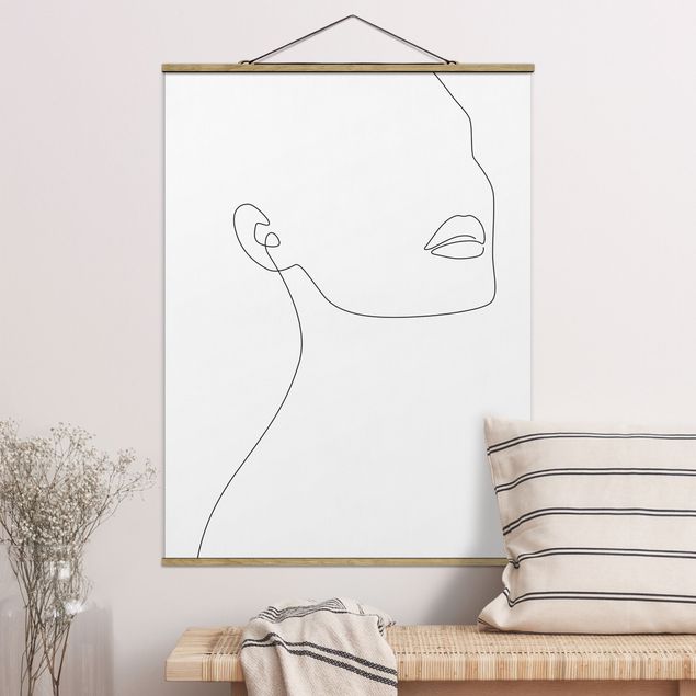 Riproduzioni di Madara Henina Line Art - Bellezza minimalista