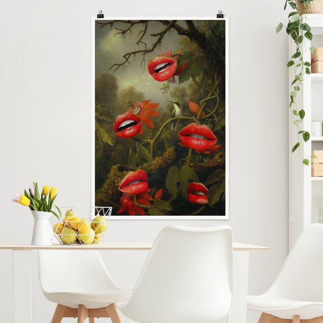 quadri con animali Lips Jungle