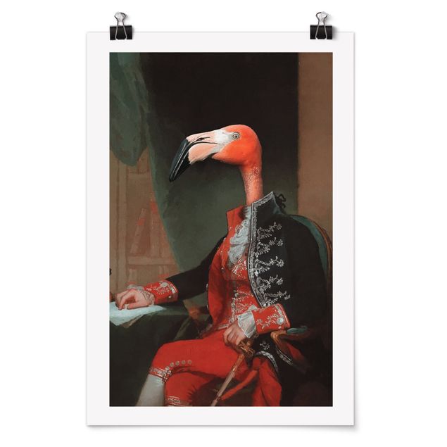 Poster riproduzione - Lord Flamingo - 2:3