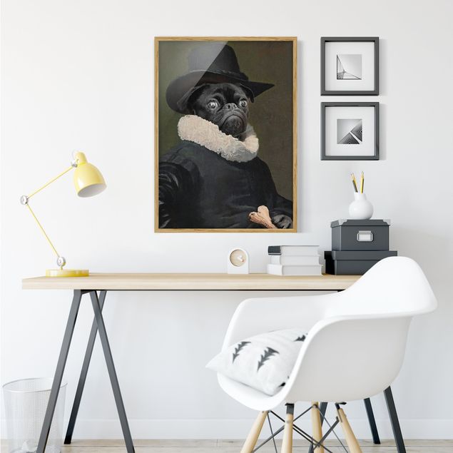 Poster con cornice - Lord Frenchie
