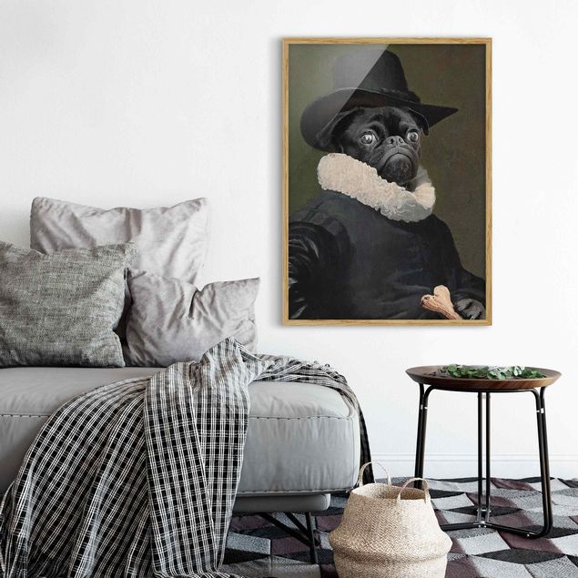 Poster con cornice - Lord Frenchie