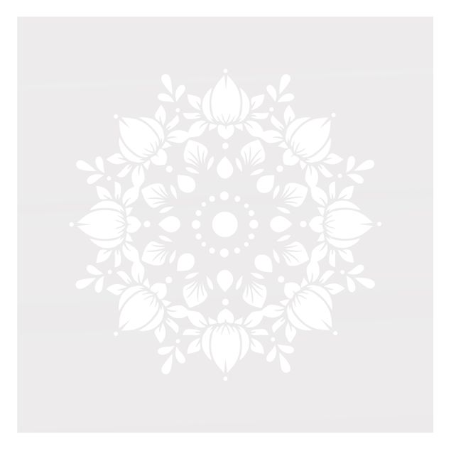 Pellicole per vetri - Mandala di loto II