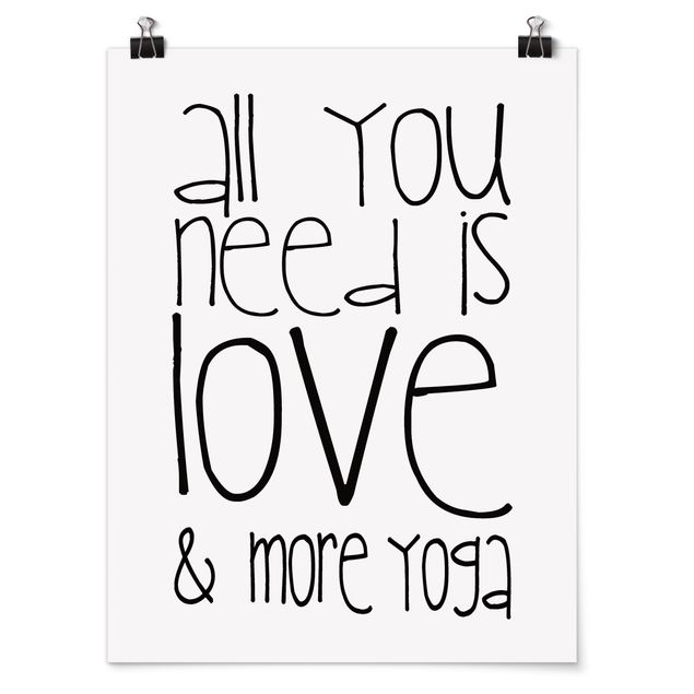 Poster - Love and Yoga