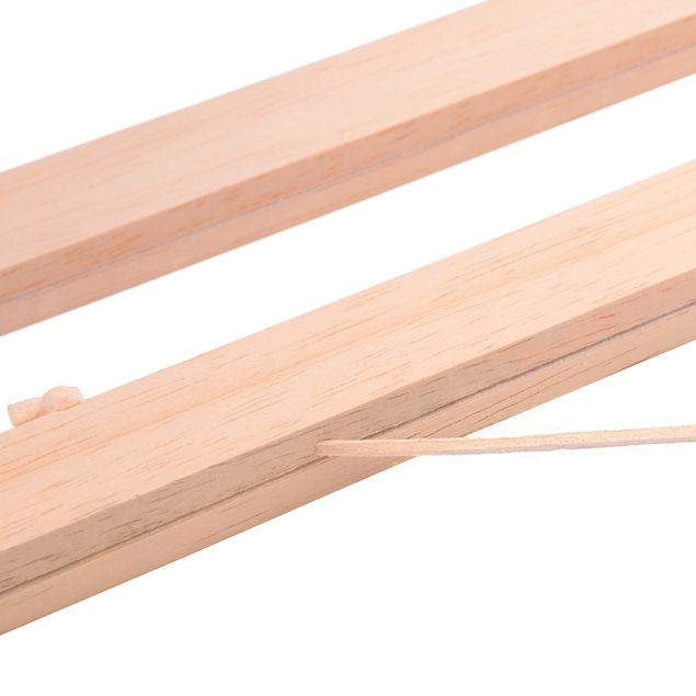 Stecche magnetiche per poster in legno chiaro - Dorsetti DIY