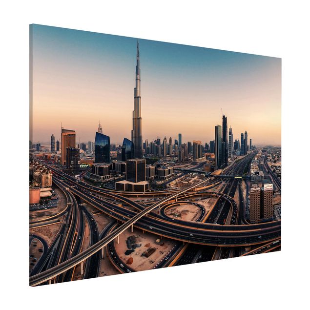Lavagna magnetica per ufficio Abendstimmung a Dubai