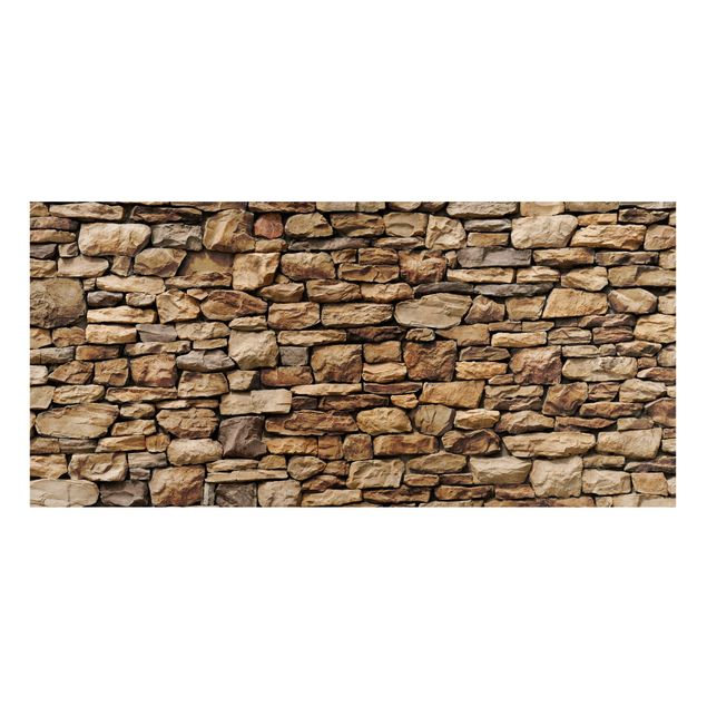 Lavagna magnetica - American Stone Wall - Panorama formato orizzontale