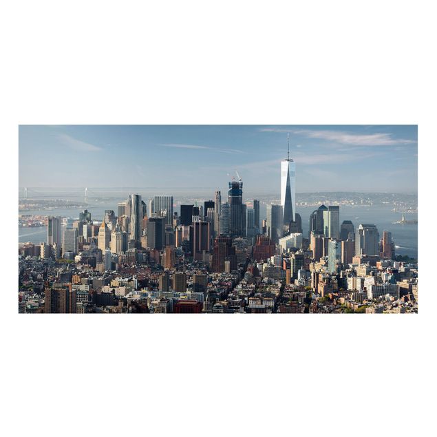 Lavagna magnetica - View From Empire State Building - Panorama formato orizzontale