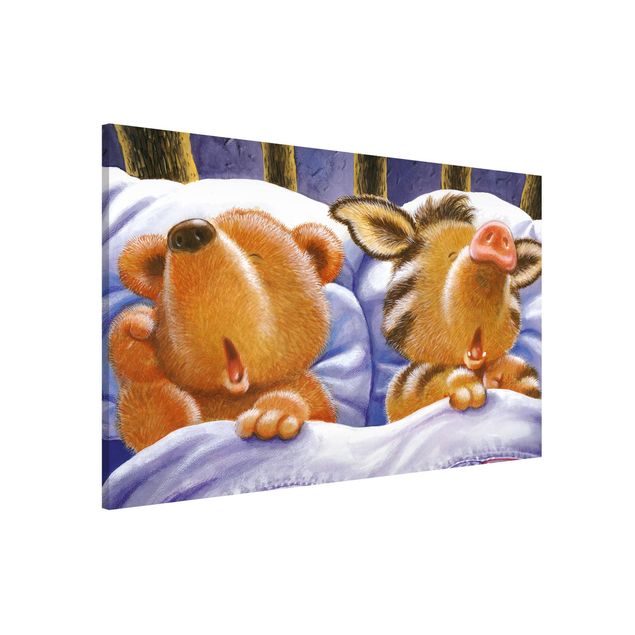 Quadri animali Orsetto Buddy - In Bed