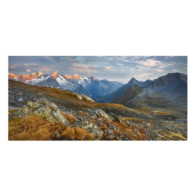 Lavagna magnetica - Col De Fenêtre Switzerland - Panorama formato orizzontale