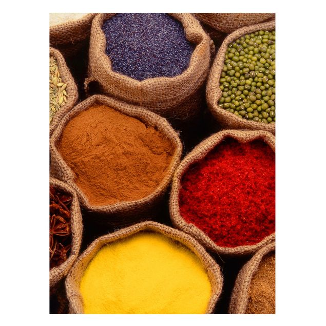 Lavagna magnetica - Colourful Spices - Formato verticale 4:3