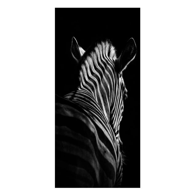 Lavagna magnetica per ufficio Silhouette Zebra scuro