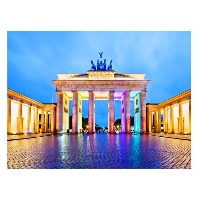 Lavagna magnetica - Illuminated Brandenburg Gate - Formato verticale 4:3