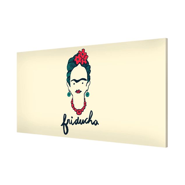 Lavagna magnetica - Frida Kahlo - Friducha - Panorama formato orizzontale