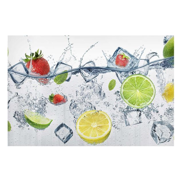 Lavagna magnetica bianco Cocktail di frutta