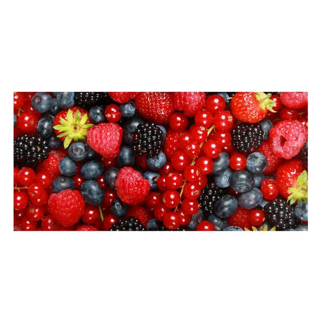 Lavagna magnetica - Fruity Berries - Panorama formato orizzontale