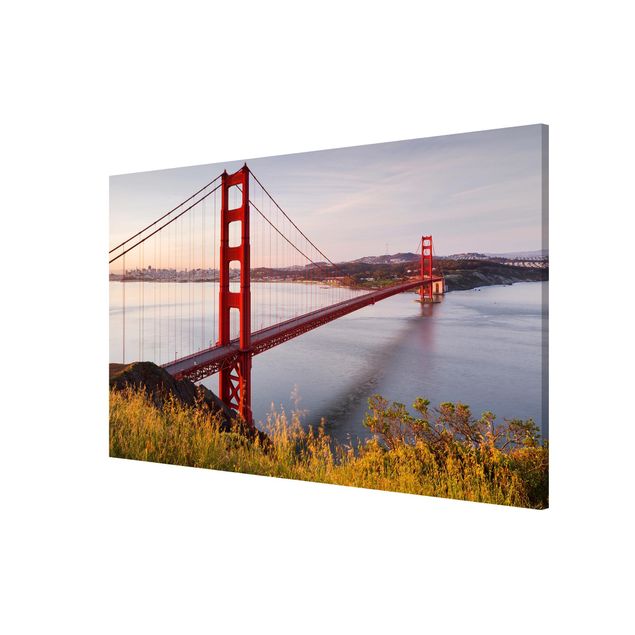 Lavagna magnetica - Golden Gate Bridge In San Francisco - Formato orizzontale 3:4