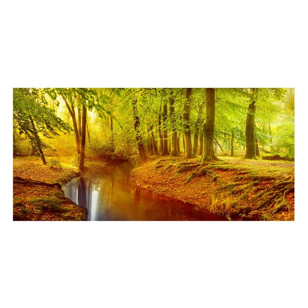 Lavagna magnetica - Autumn Forest - Panorama formato orizzontale