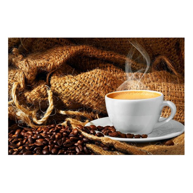 Lavagna magnetica - Morning Coffee - Formato orizzontale 3:2