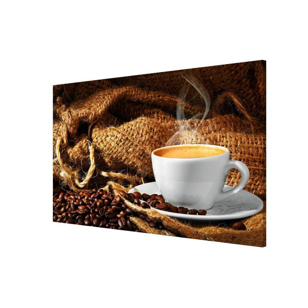 Lavagna magnetica - Morning Coffee - Formato orizzontale 3:2