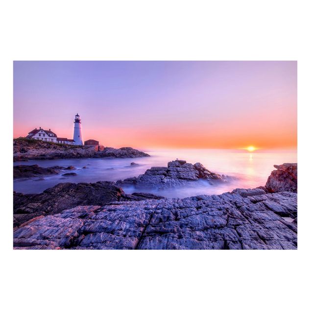 Lavagna magnetica - Lighthouse in the Morning - Formato orizzontale 3:2