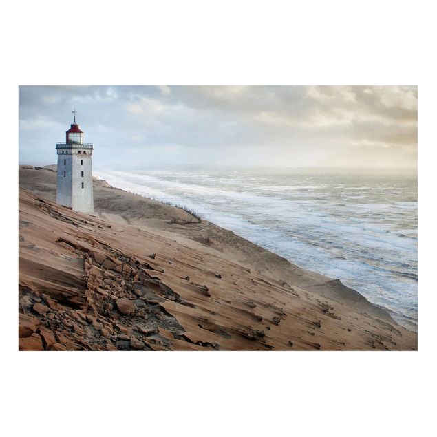 Lavagna magnetica - Lighthouse in Denmark - Formato orizzontale 3:2