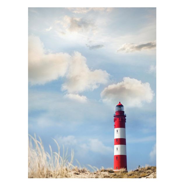 Lavagna magnetica - Lighthouse In The Dunes - Formato verticale 4:3