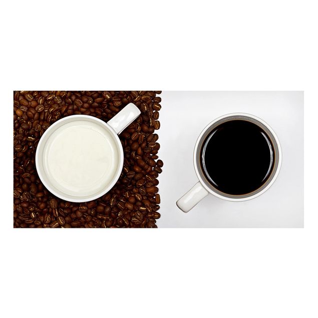 Lavagna magnetica - Coffee with Milk - Panorama formato orizzontale